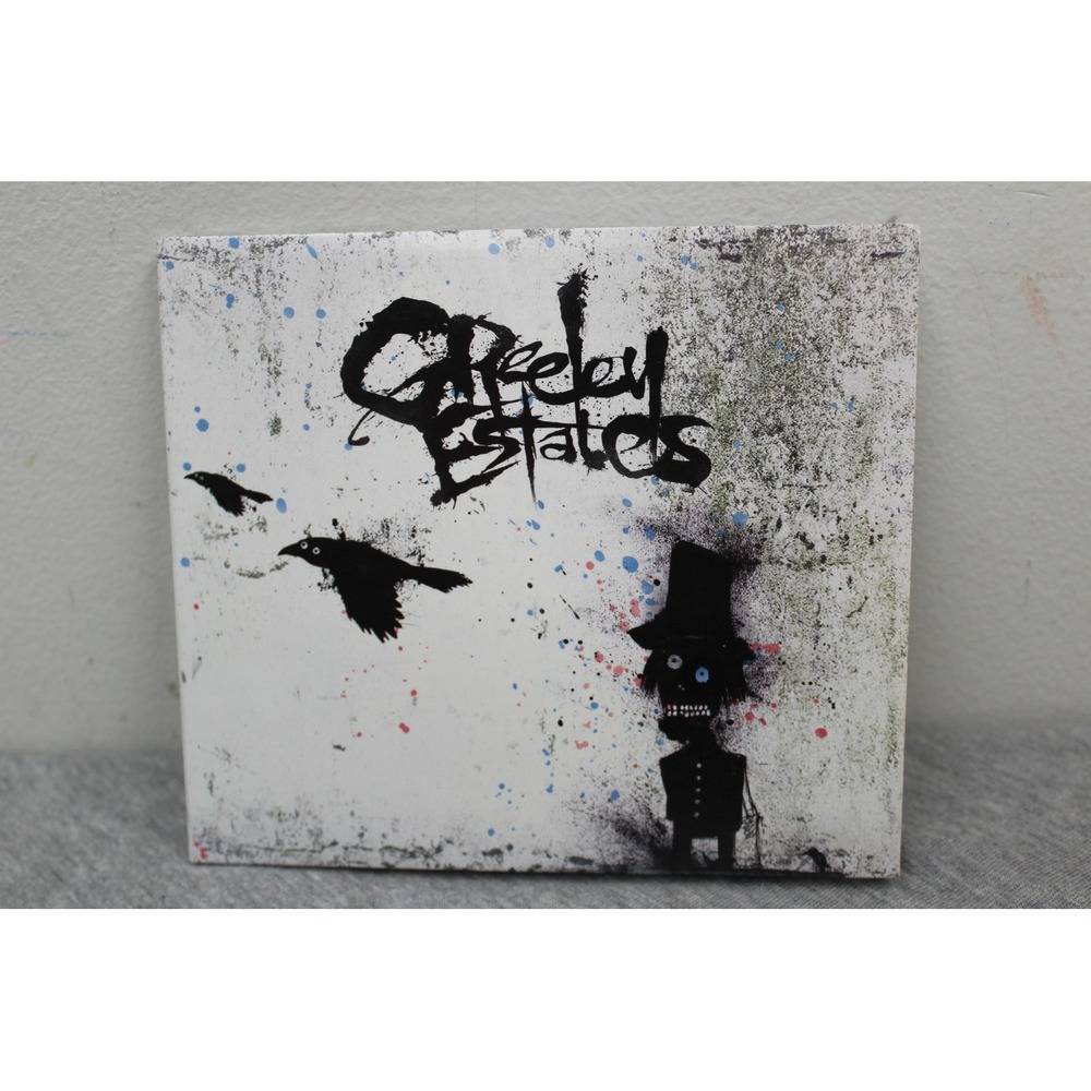 Greeley Estates CD White Go West Young Man Let The Evil Go East Metal